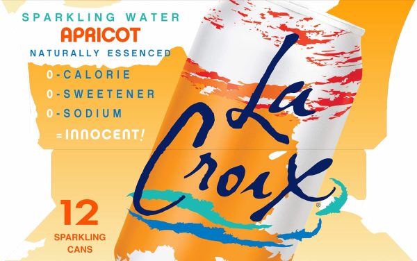 LaCroix Sparkling Water. Apricot. 12 Fl Oz (pack of 12) - Image 4
