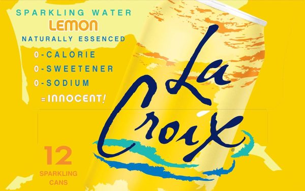 LaCroix Sparkling Water. Lemon. 12 Fl Oz (pack of 12) - Image 4