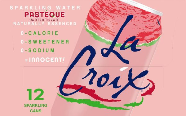 LaCroix Sparkling Water. Pasteque (Watermelon). 12 Fl Oz (pack of 12) - Image 4