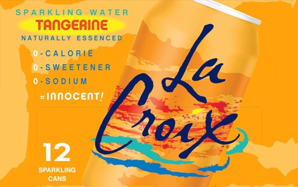 LaCroix Sparkling Water. Tangerine. 12 Fl Oz (pack of 12) - Image 4
