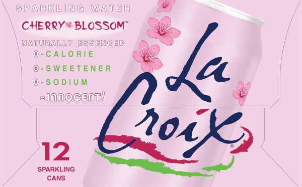 LaCroix Sparkling Water. Cherry Blossom. 12 Fl Oz (pack of 12) - Image 4