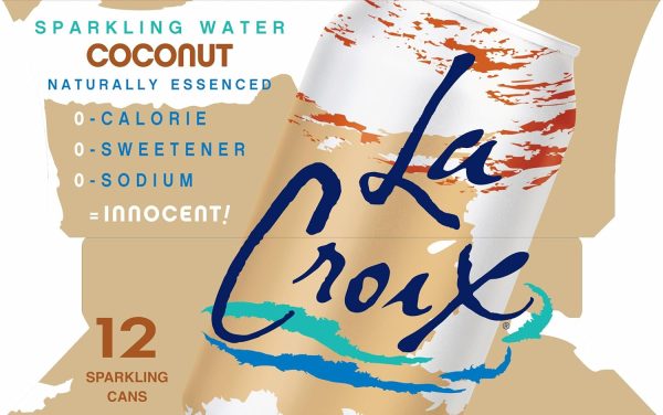 LaCroix Sparkling Water. Coconut. 12 Fl Oz (pack of 12) - Image 4