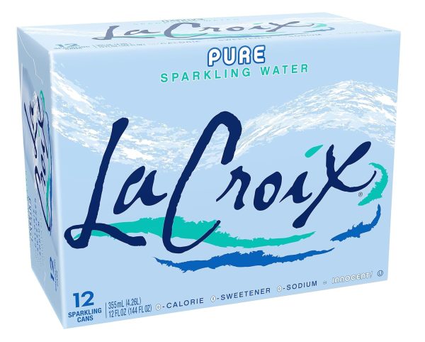 LaCroix Sparkling Water. Pure. 12 Fl Oz (pack of 12)