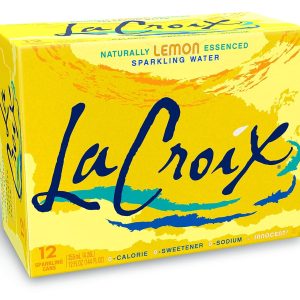 LaCroix Sparkling Water. Lemon. 12 Fl Oz (pack of 12)
