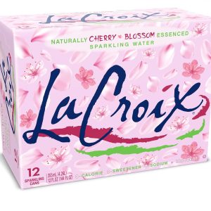 LaCroix Sparkling Water. Cherry Blossom. 12 Fl Oz (pack of 12)