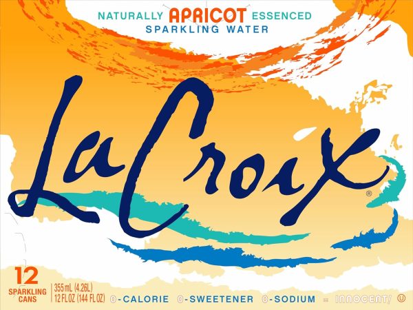 LaCroix Sparkling Water. Apricot. 12 Fl Oz (pack of 12) - Image 3