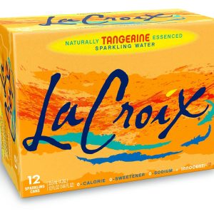LaCroix Sparkling Water. Tangerine. 12 Fl Oz (pack of 12)