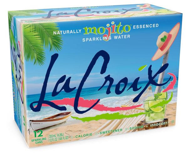 LaCroix Sparkling Water. Mojito. 12 Fl Oz (pack of 12)
