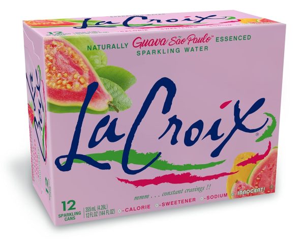 LaCroix Sparkling Water. Guava Sao Paulo. 12 Fl Oz (pack of 12)