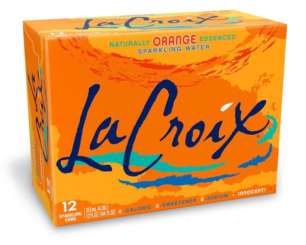 LaCroix Sparkling Water. Orange. 12 Fl Oz (pack of 12)