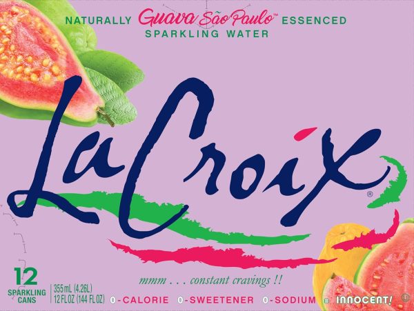 LaCroix Sparkling Water. Guava Sao Paulo. 12 Fl Oz (pack of 12) - Image 3