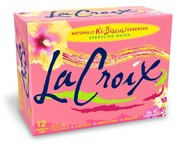LaCroix Sparkling Water. Hi-Biscus!. 12 Fl Oz (pack of 12)